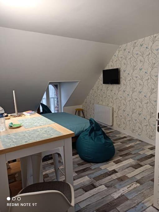 Magnifique Studio Climatisation Wifi Tout Confort, Velos En Option, Centre Ville Parking Prive Jardin Montargis Exterior foto